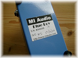 MI AUDIO BLUE BOY